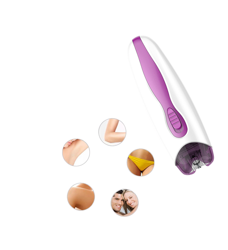 Mașină de tracțiune a părului facial, mini bărbierit, întrerupere a părului întregului corp, tracțiune de păr micro electric pentru femei (SF-3001)