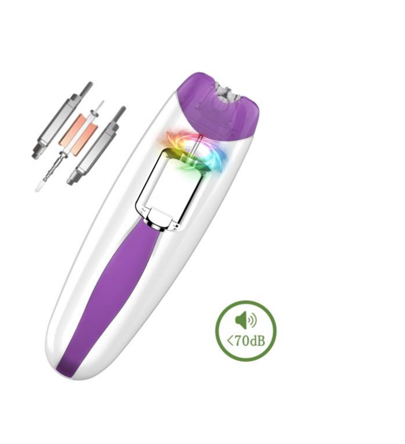 Mașină de tracțiune a părului facial, mini bărbierit, întrerupere a părului întregului corp, tracțiune de păr micro electric pentru femei (SF-3001)